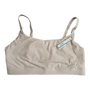 Skims Clay Maternity Pumping Scoop Bralette Size 2X NWT